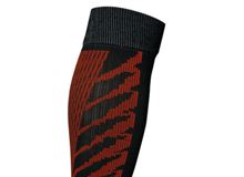 Recovery socks, Black/Orange, 15-20 mmHg